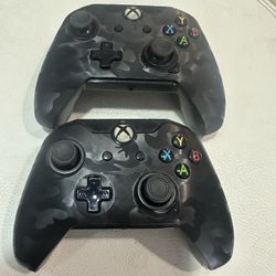 Pair wired controller for xbox one black camo 