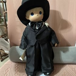 Precious Moments Blonde Groom 15” Tall Doll