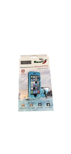 Apple iPhone 6 Plus 4.7 Case Waterproof Shockproof iPhone Cover Redpepper White