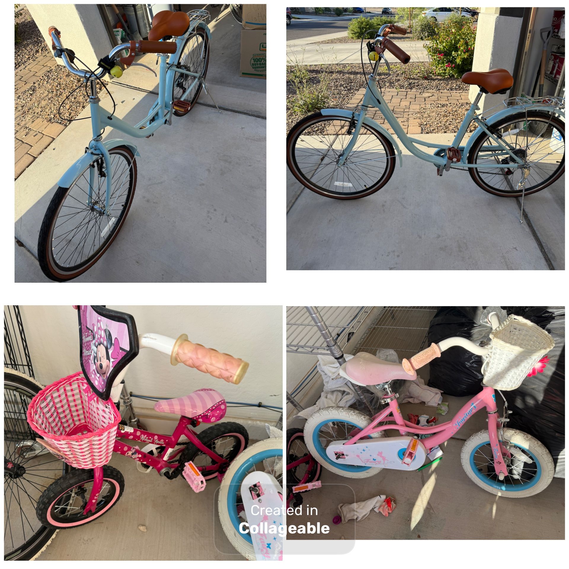 Beach Cruiser, Kid Bike, Toddler Bike. (girls)