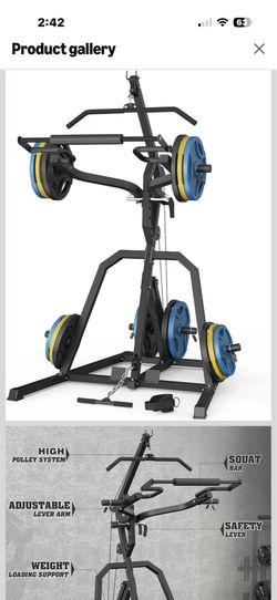 Like new workout machine does it all