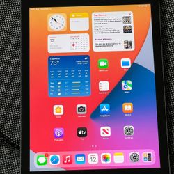 iPad 6th Generation  , iCloud Unlocked,   Wi-Fi  Internet Access  , Excellent Condition Like New