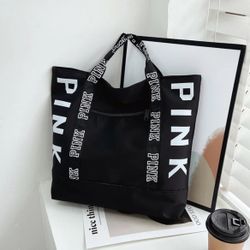 Pink Tote Bag