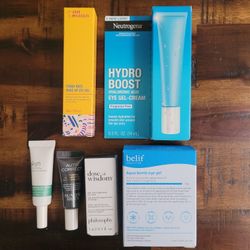 6 Eye Creams Neutrogena Sunday Riley Skyn Belif Philosophy Good Molecules