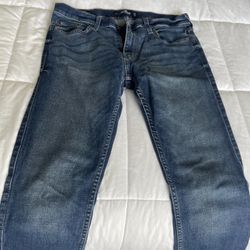 Hollister Mens Classic Straight Denim Jeans