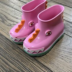 Mini Melissa Dinosaur Rainboots 