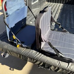 Two Like New stadium chairs - can deliver