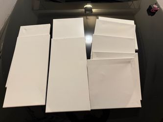 Blank White Stretched Canvas