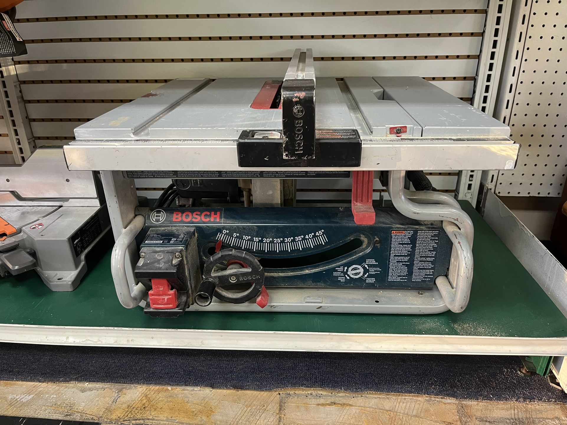 Bosch 15 Amp 10 Inch Electric Table Saw