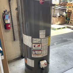 Rheem Performance 50 Gal. Tall 6 Year 42,000 BTU Natural Gas Power Vent Tank Water Heater