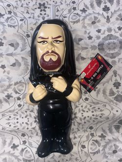 WWF Wrestling The Undertaker 1998Water Bottle Container Attitude Era VNTG