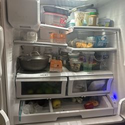 Refrigerator not so good. The freezer is good. Need some TLC outside.