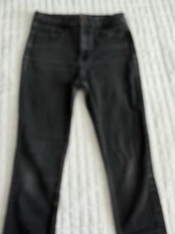 Black Coated Slim Pants