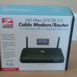 ZOOM Cable Modem / Router