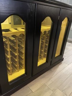 Wine Credenza - Wine Cooler