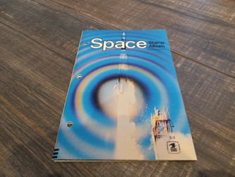 Vintage Space Stamp Album 1974 Second Edition 