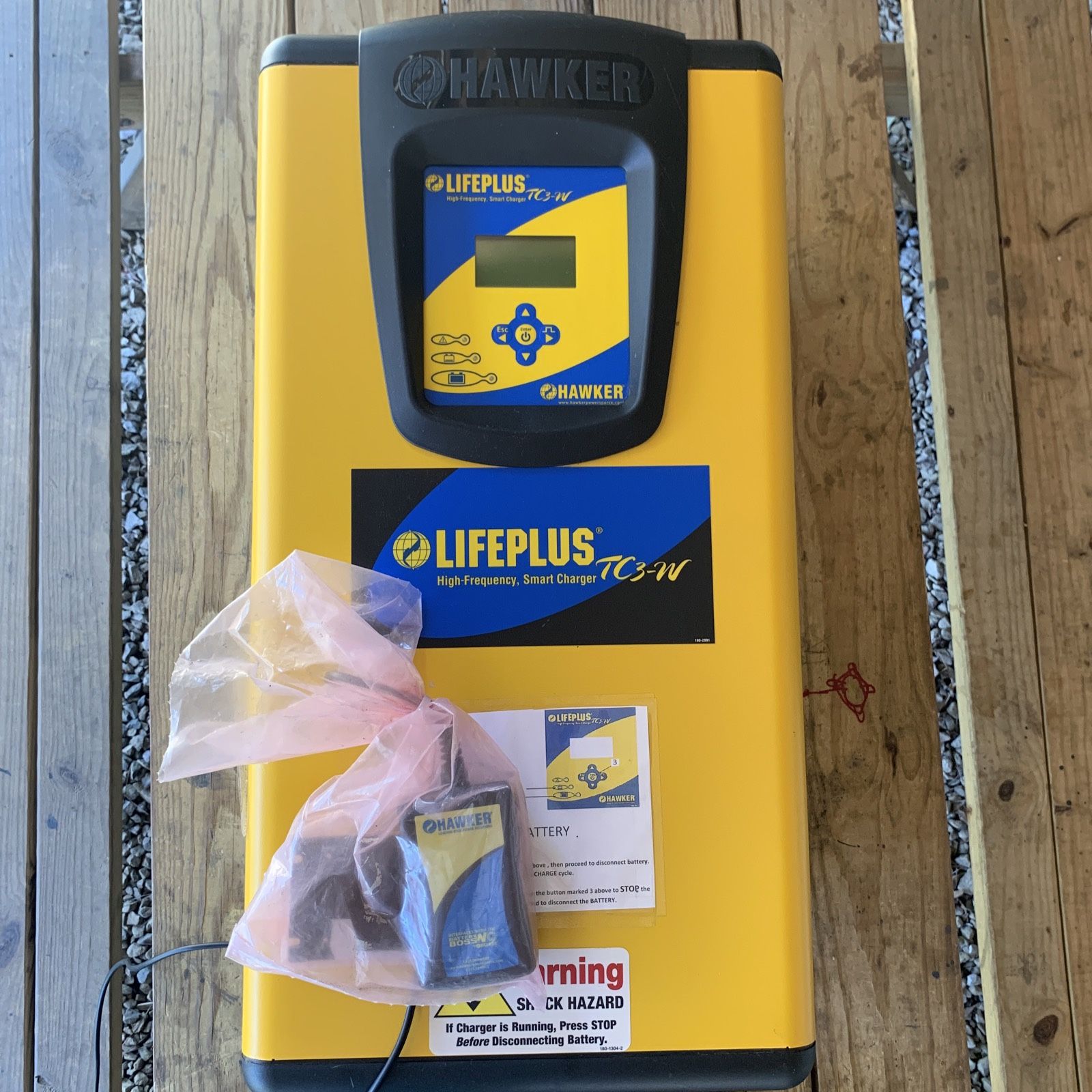 Hawker Life-Plus TC3-LP-4KW Forklift Battery Smart Charger 480V 50/60 Hertz PH3