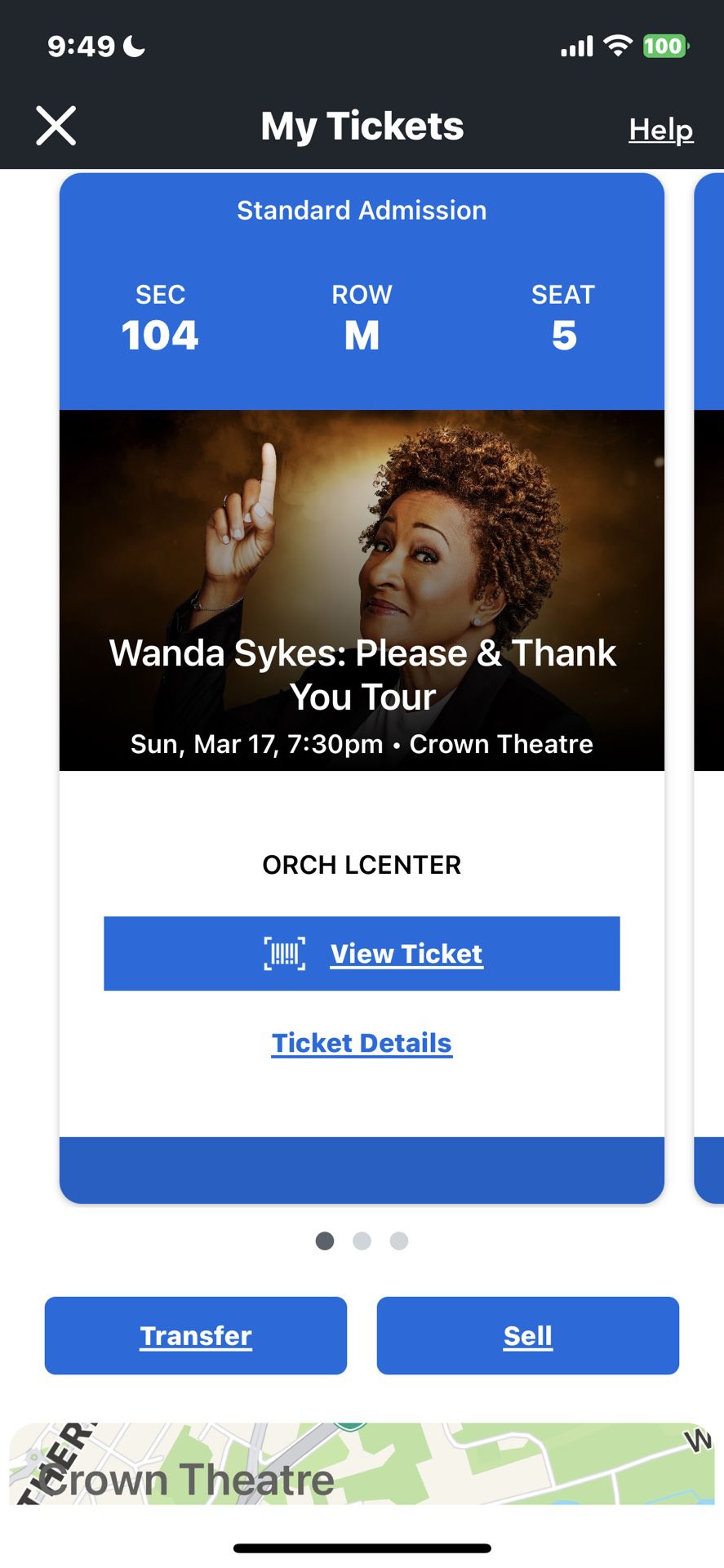 3 Tickets To See Wanda Sykes