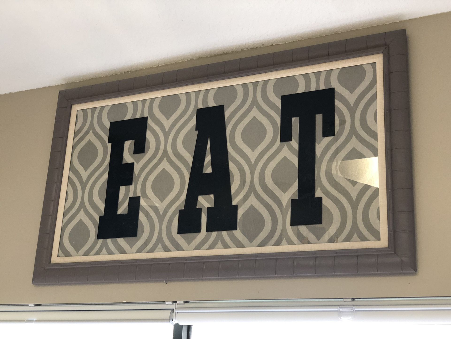 EAT Sign Wall Decor 4.5 Feet