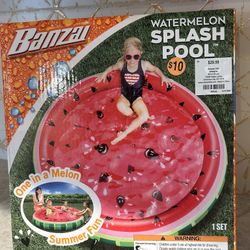 Inflatable Splash Pool - Brand New!!