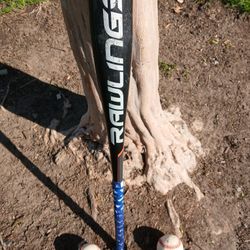 Rawlings "BIG BARRELL " BAT. ( SEE PICS) LOCATED IN GLENDORA  CHECK OUT MY PAGE ALOT OF BASEBALL EQUIPMENT FOR SALE  "CHEAP "