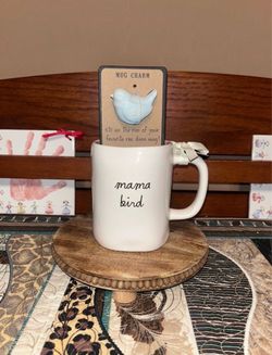 Rae Dunn Mama Bird Mug