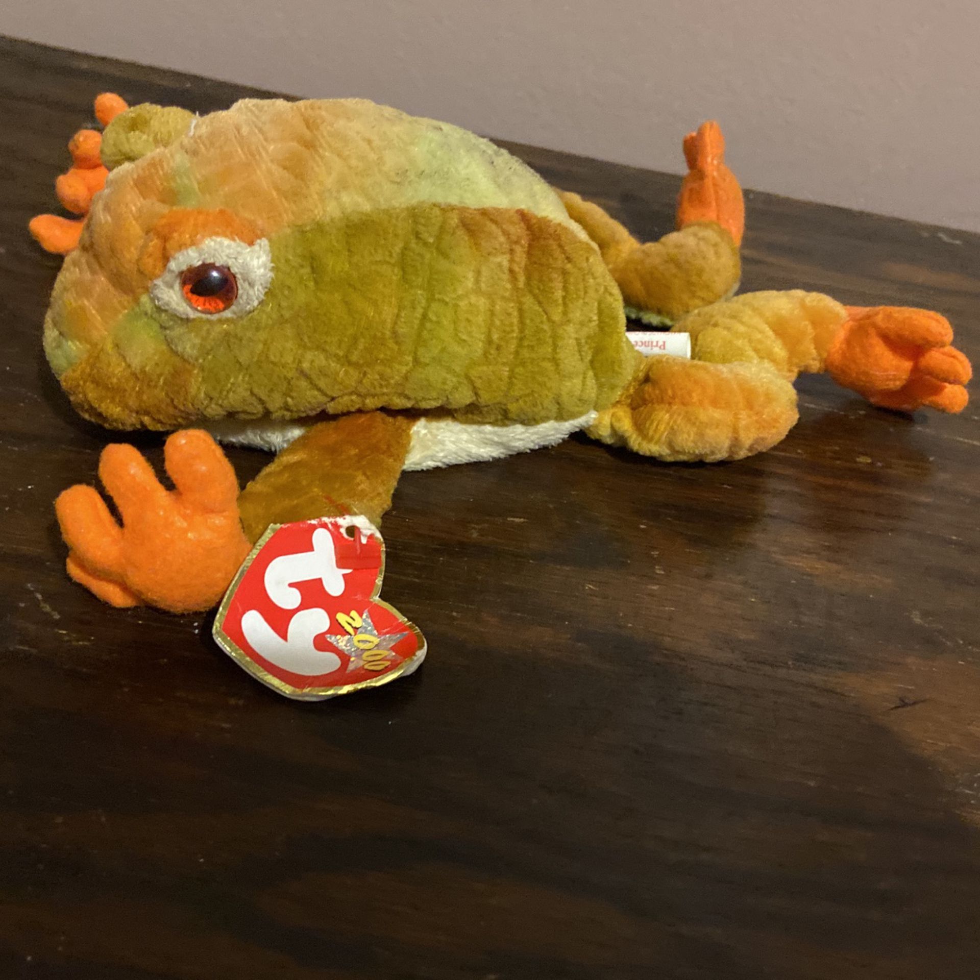 Ty Beanie Babies Prince The Frog. New Toys and collectibles color orange