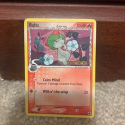 Pokemon !!! Rants reverse holo stamped