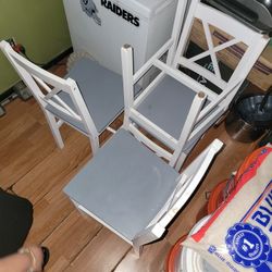 4  used chairs 