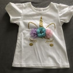 Girls Unicorn Shirt