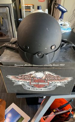 Harley Davidson brand motorcycle helmet size XL