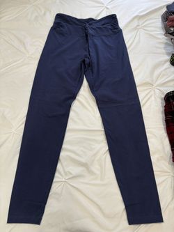 Pink Navy Blue Yoga Pants
