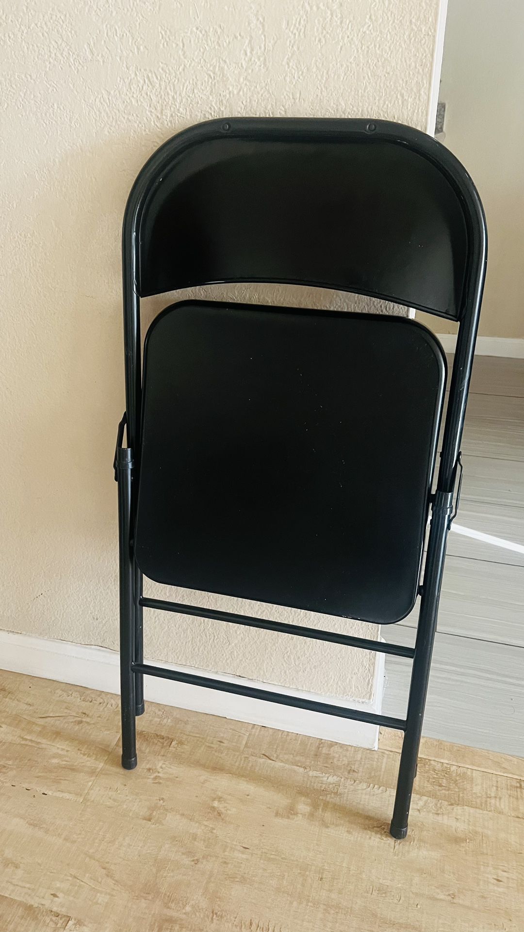 2 Black chairs