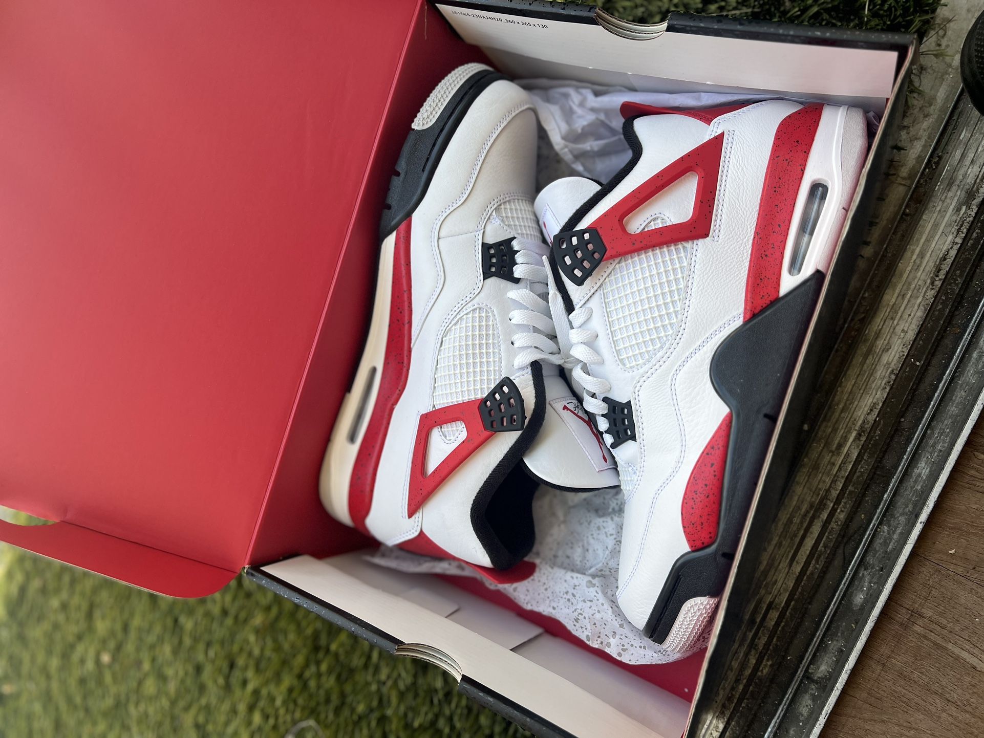 Deadstock jordan 4s 1989 jordan 4 “military blue” midsole swap, everything else  main image 4
