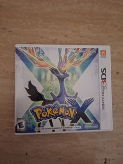 Pokemon X 3DS Game