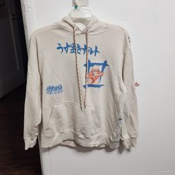 Naruto Shippuden Cream Hoodie