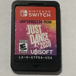 Nintendo Switch Just Dance 2020 $10