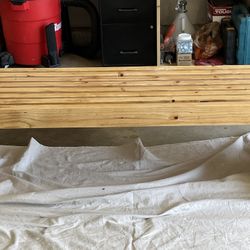 Hand Built Wood Bench