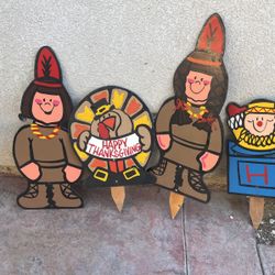 Thanksgiving Yard Decor