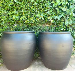 Set of 2 Extra Large Oaxaca Pot Planters