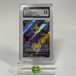 Pokémon TCG Vivid Voltage Aegislash 177 Holo English CGC 10 Gem Mint