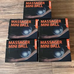 URBNfit MASSAGER MINI WORK OUT BALLS INFLATE TO 9 Inches All New In Sealed Boxes READ BELOW 