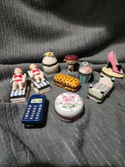10 Trinket Boxes Buy all Or Individually