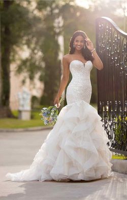 White heavy wedding dress 2