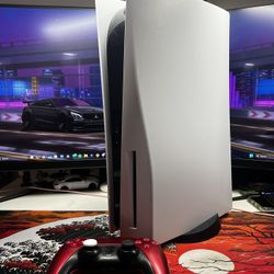 PS5 PlayStation 5 Disc 825 GB Storage Comes with Controller Accessories and Cables