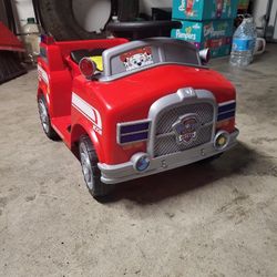 Paw Patrol Fire Engine