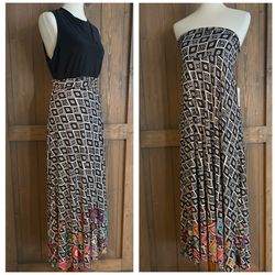 NEW! Lularoe Maxi Skirt/Dress (Lg fits 14-16/1X)