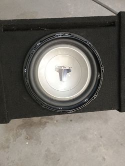 12" JL subwoofer