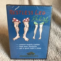 Restless Leg Relief DVD Control Muscle Cramps