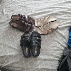 3 Pairs LA PLUME SHOES $25.00 EACH